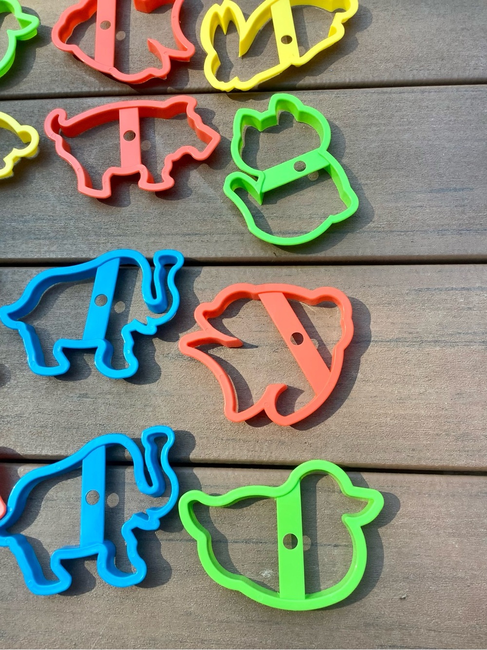 Colorful Plastic Animal Cookie Cutter Set - Multicolor - Picture 4 of 6